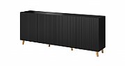 Cama Commode PAFOS 200x40x82 Black matt