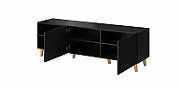 Cama RTV cabinet PAFOS 150x40x52 Black matt