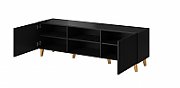 Cama RTV cabinet PAFOS 150x40x52 Black matt