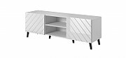 RTV cabinet ABETO 150x42x52 white/white glossy