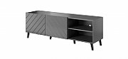 RTV cabinet ABETO 150x42x52 graphite/gloss