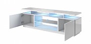 RTV cabinet EVA 180x40x52 white/white glossy