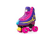 ROLE BLISS STAR MAUVE, MASURA 36 EU, ROTI PU 58X32MM, RULMENTI ABEC 7, SASIU COMPOZIT PP, TRUCK ALUMINIU, CULOARE MOV