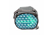 BORSETA SA PEGAS CU SEMNALZARE 30LED, CULOARE LED VERDE ROSU, BATERIE LITIU REINCARCABILA 650MAH, 180X120X110MM, GRI ALBASTRU