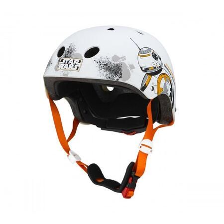 CASCA DE PROTECTIE SKATE SEVEN, MODEL STAR WARS 2, ALB