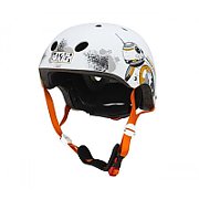 CASCA DE PROTECTIE SKATE SEVEN, MODEL STAR WARS 2, ALB
