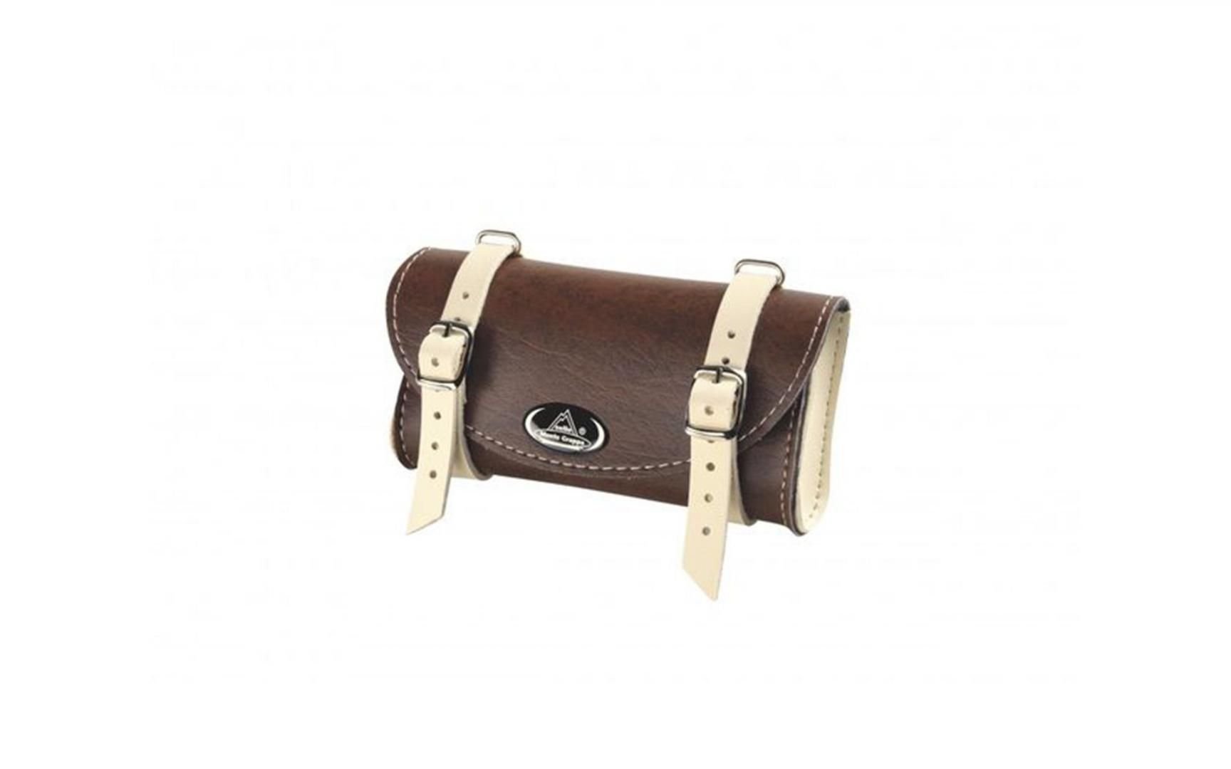 Borseta Montegrappa 0016SCCR Maro inchis-Crem