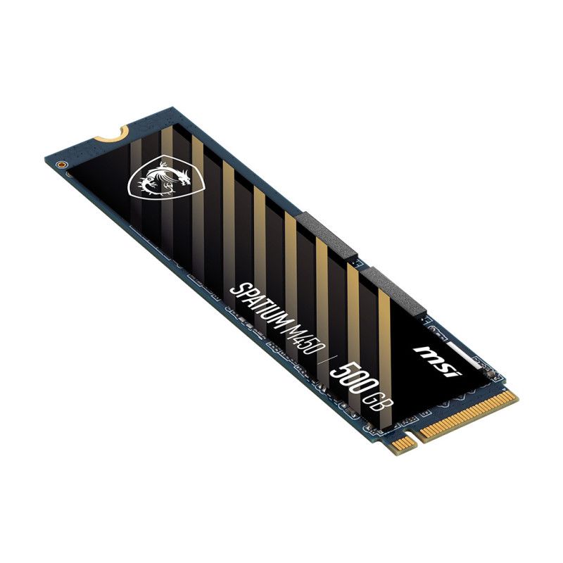 MSI SPATIUM M450 PCIe 4.0 NVMe M.2 500GB PCI Express 4.0 3D NAND_4