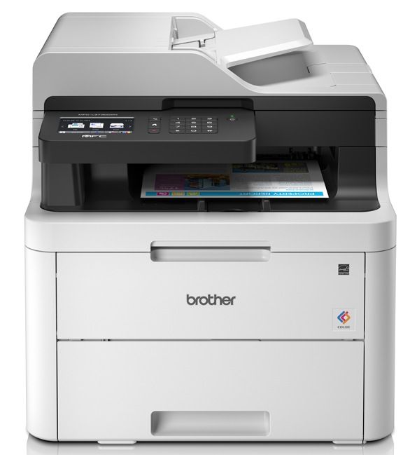 Imprimanta multifunctionala laser color Brother MFC-L3730CDN, A4, duplex, ADF, USB 2.0, 18 ppm negru, 18 ppm color
