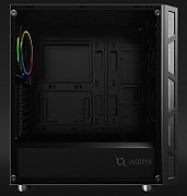 Carcasa Aqirys Antares Midi Tower Black  RGB