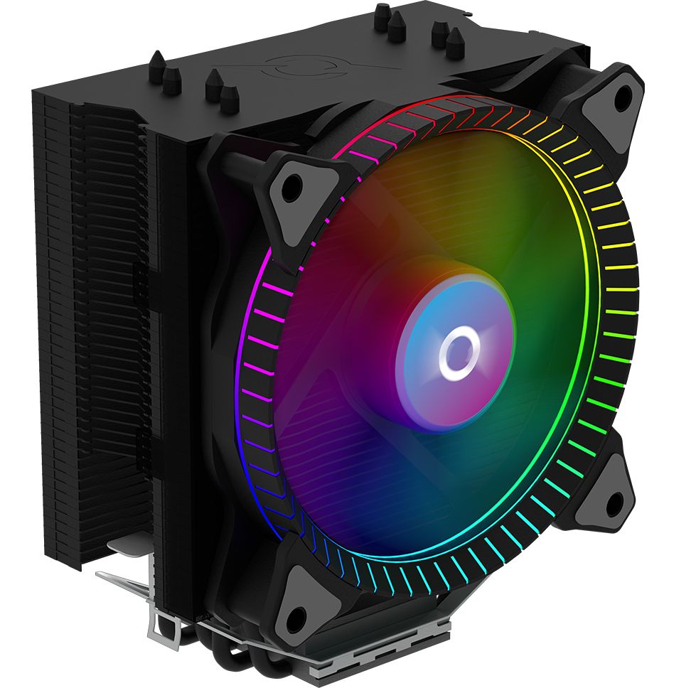 CPU Cooler URANUS LS Black ARGB PWM  TECHNICAL DATA Socket Compatibility: Intel: LGA 20xx/ 115x/ 1200/ 1700; AMD: AM4 TDP: up to 200W Heatsink Installation: without Backplate Heatsink Dimensions: 155 x 125 x 81 mm (with fan) Heatsink Material: Aluminum Heat Pipes: 4x, Copper Fan Dimensions: 120 x_1