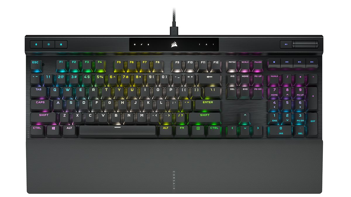 K70 RGB PRO, CHERRY MX Brown, Negru