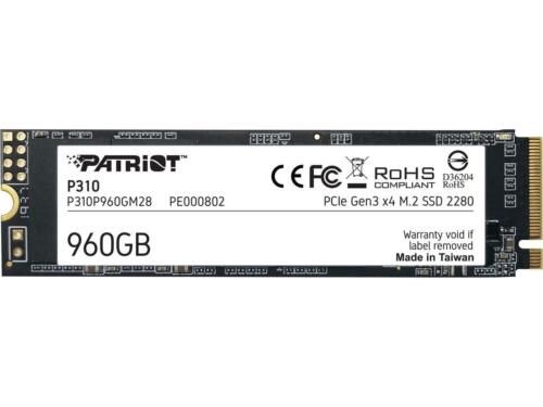 Patriot Memory PATRIOT P310 950GB M2 2280 PCIe SSD NVME