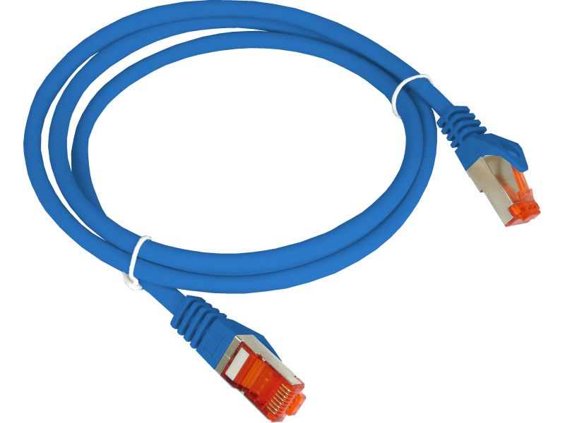 ALANTEC PATCH-CORD F/UTP CAT.6 PVC 0.5M BLUE