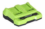 24V Ładowarka 2A dual slot GREENWORKS G24X2UC2 - 2931907