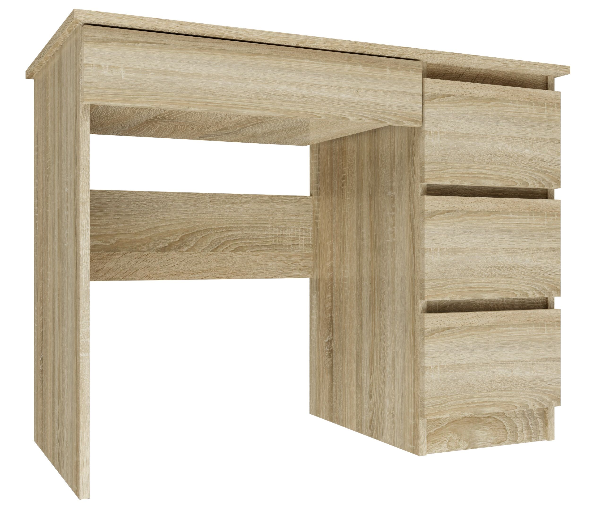 Topeshop MIJAS P SON KPL computer desk Oak colour