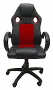 Topeshop FOTEL ENZO CZER-CZAR office/computer chair Padded seat Padded backrest