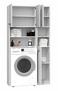 Topeshop ZESTAW MARPOL BIEL bathroom storage cabinet White