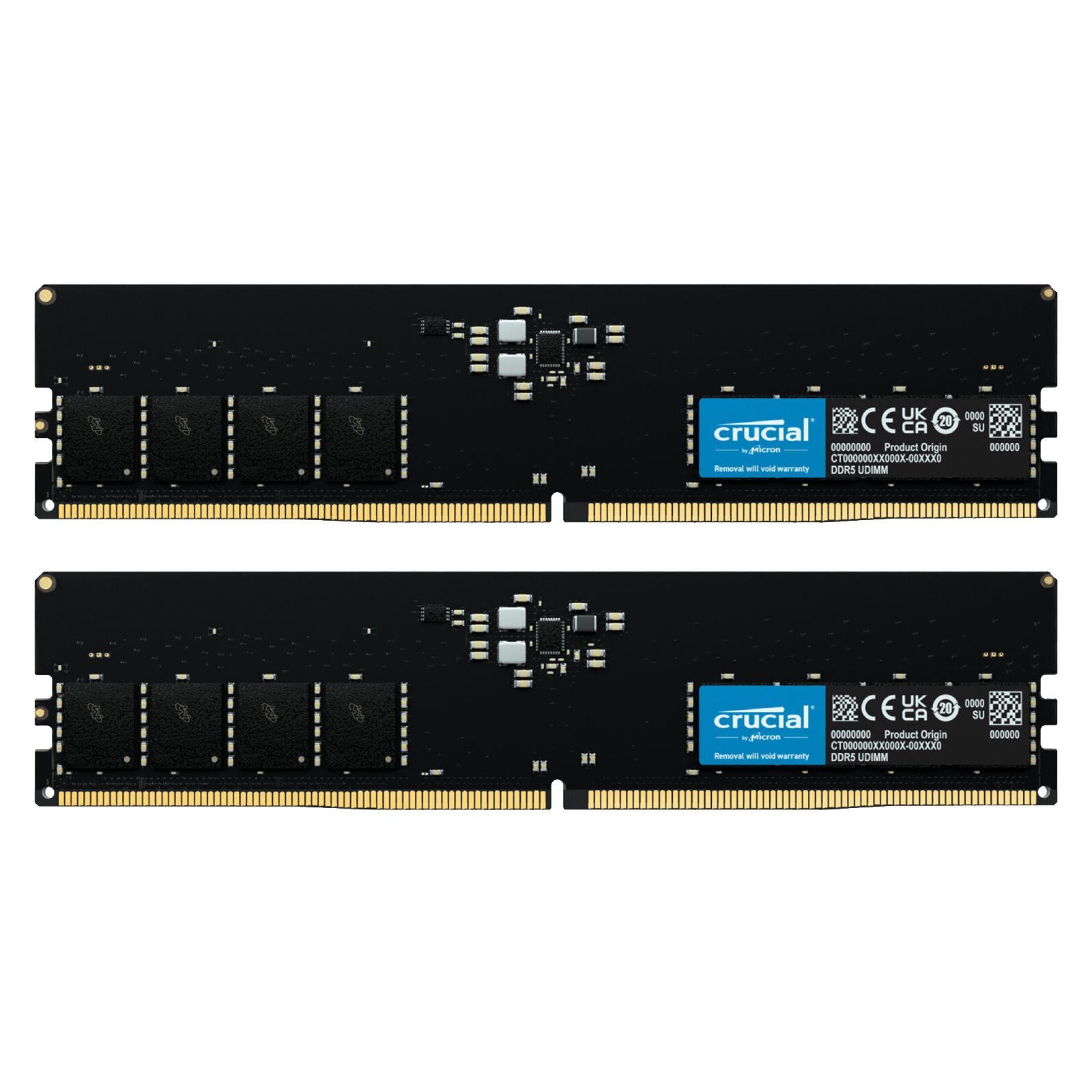 CRUCIAL 16GB Kit (2x8GB) DDR5-4800 UDIMM CL40 (16Gbit)_1