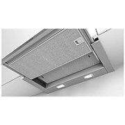 Bosch Serie 2 DFL063W56 cooker hood Semi built-in (pull out) Metallic 328 m3/h C