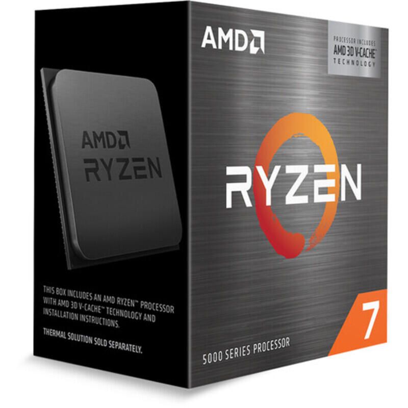 AMD CPU Desktop Ryzen 7 8C/16T 5800X3D (3.4/4.5GHz Boost,96MB,105W,AM4) Box_1