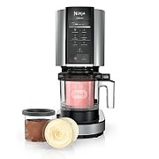 Ninja NC300EU ice cream maker Traditional ice cream maker 0.473 L 800 W Black, Silver