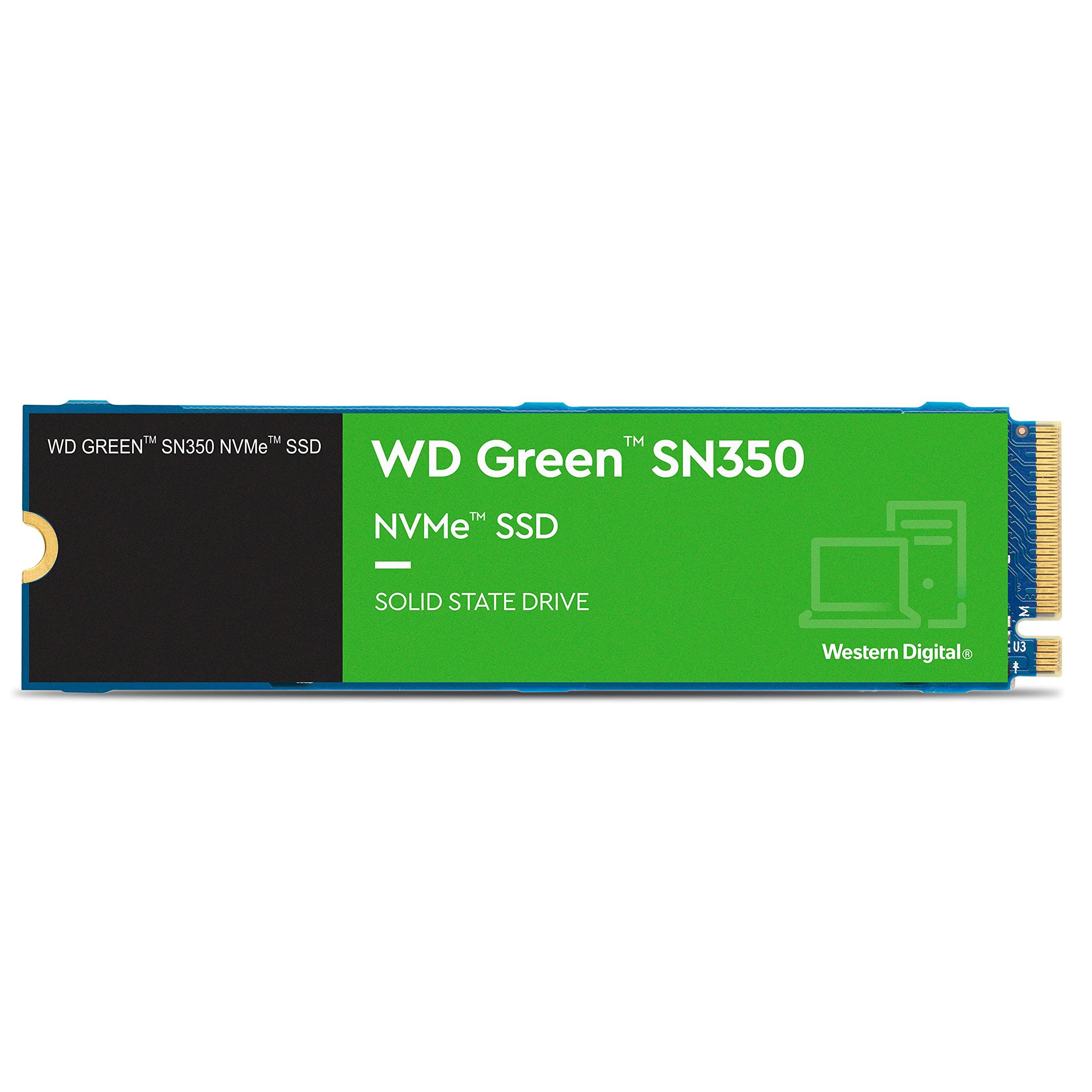 Western Digital WD Green SN350 NVMe SSD 2TB M.2 2280 PCIe Gen3 8Gb/s