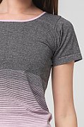 TRICOU PEGAS GREY PINK-XS