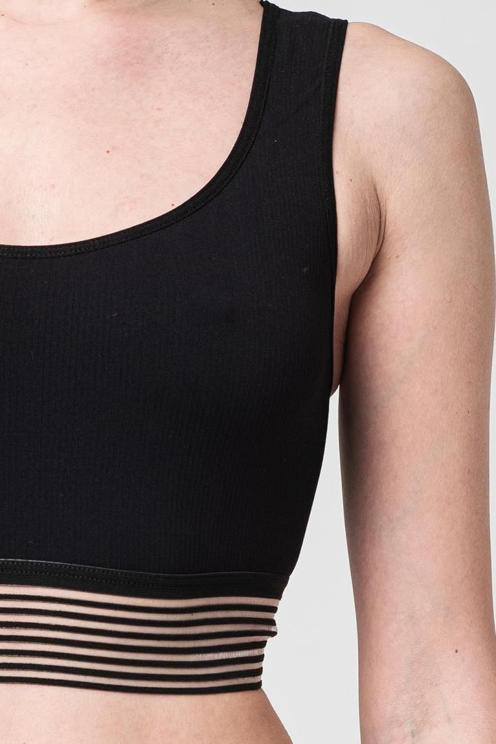 BUSTIERA PEGAS BLACK-L