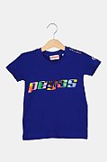 TRICOU  LOGO MULTICOLOR COPII  ROYAL BLUE-10