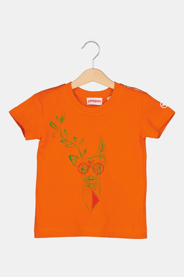 TRICOU  CERB FAMILIE COPII ORANGE-4