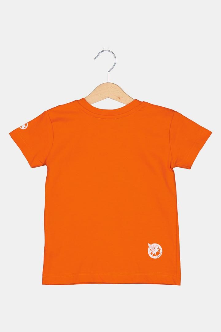 TRICOU  CERB FAMILIE COPII ORANGE-10