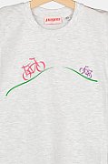 TRICOU CASUAL BICICLETE FAMILIE COPII LIGHT GREY-M