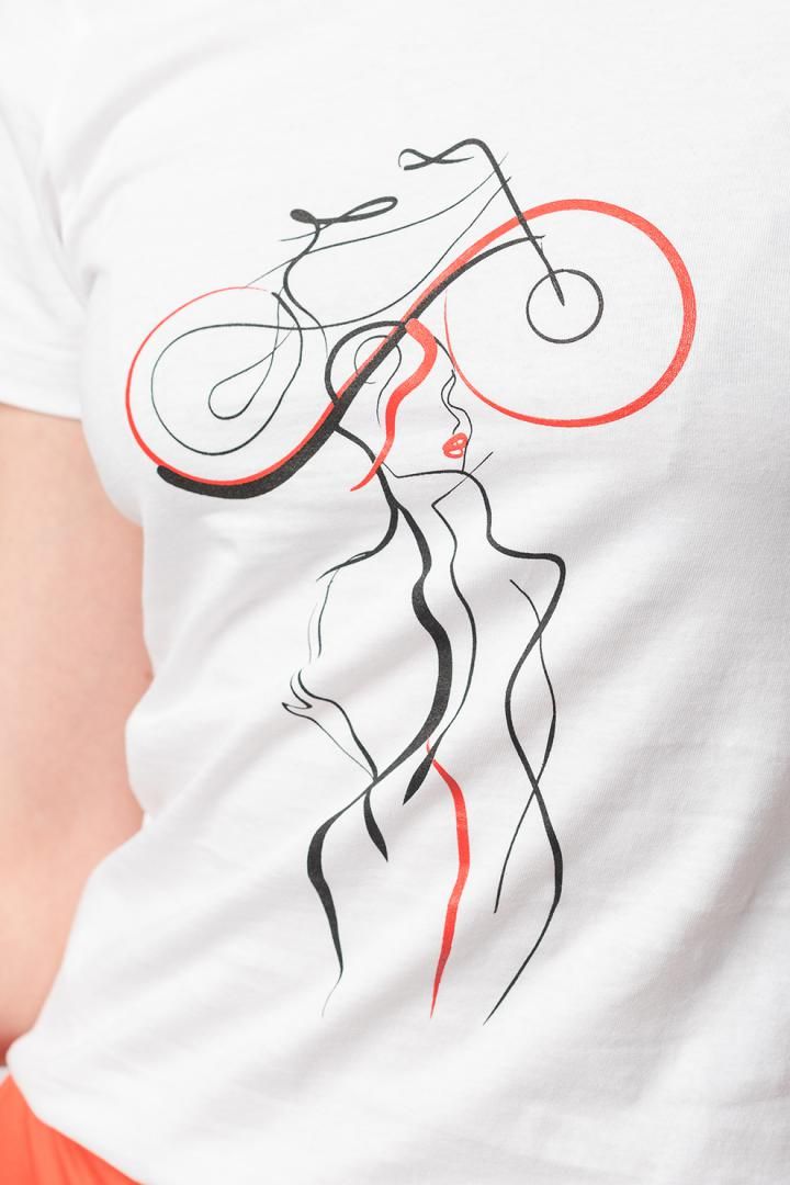 TSHIRT CASUAL F DOAMNA CU... WHITE-L