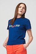 TRICOU  LOGO MULTICOLOR FEMEI  ROYAL BLUE-M