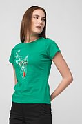 TRICOU  CERB FAMILIE FEMEI   K GREEN-M