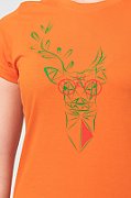 TRICOU  CERB FAMILIE FEMEI ORANGE-XL