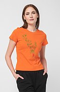 TRICOU  CERB FAMILIE FEMEI ORANGE-M