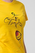 TSHIRT CASUAL F CAL PEGAS YELLOW-S