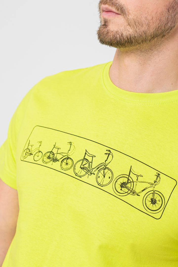 TRICOU MULTIBIKE PEGAS BARBATI LIME PUNCH-S