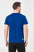 TRICOU  LOGO MULTICOLOR BARBATI   ROYAL BLUE-M
