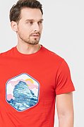 TRICOU CASUAL SFINX BARBATI RED-S