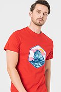 TRICOU CASUAL SFINX BARBATI RED-L