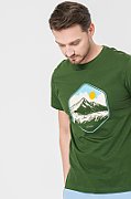 TRICOU CASUAL MOLDOVEANU BARBATI BOTTLE GREEN-L