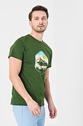 TRICOU CASUAL MOLDOVEANU BARBATI BOTTLE GREEN-L
