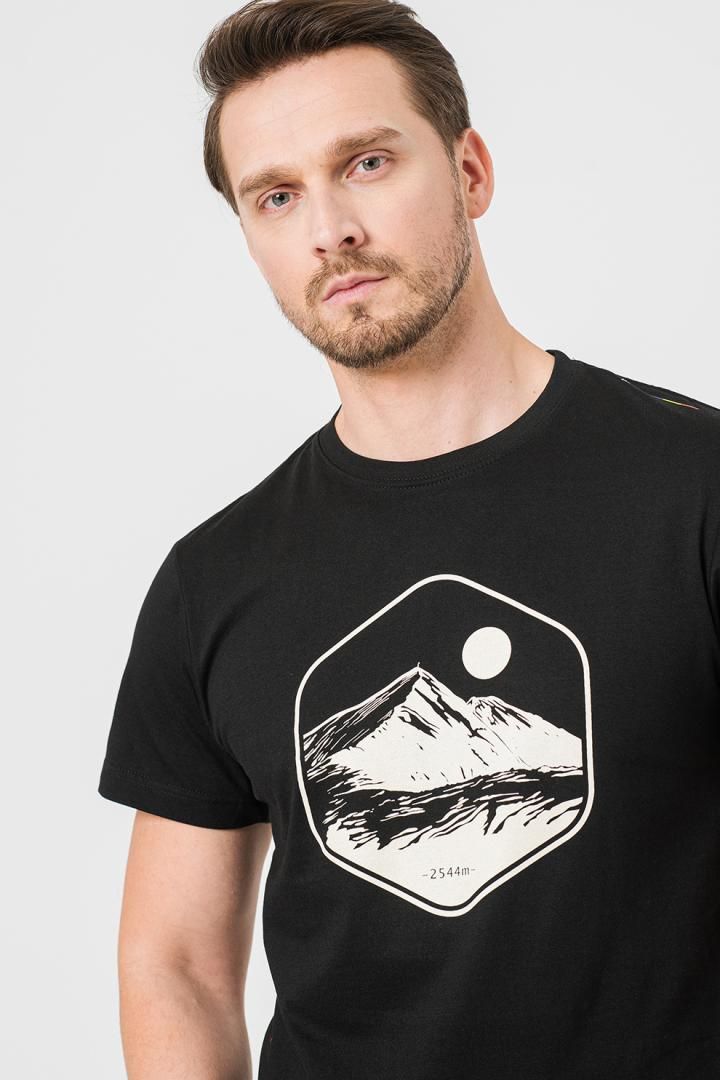 TRICOU CASUAL MOLDOVEANU BARBATI BLACK-S