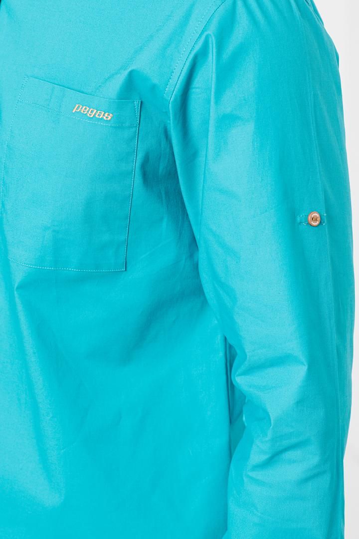 CAMASA CASUAL BARBATI TURQOISE XL