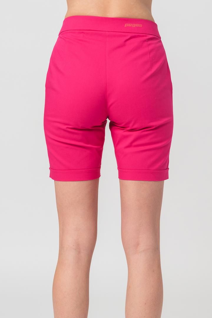 PANTALONI SCURT CASUAL FEMEI FUXIA XL
