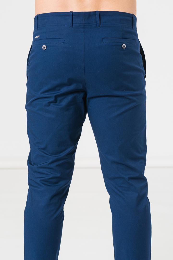 PANTALONI LUNG CASUAL BARBATI  NAVY XXL