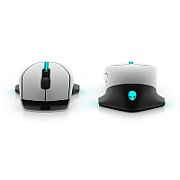 Mouse Dell Alienware AW720M, Gaming, alb